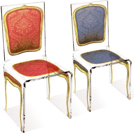 Aitali Louis Chaise Acrylic Chair